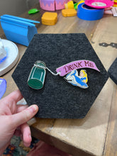 Load image into Gallery viewer, Alice in Wonderland Pins
